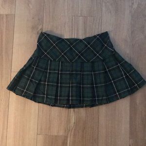 Plaid School Girl Skirt